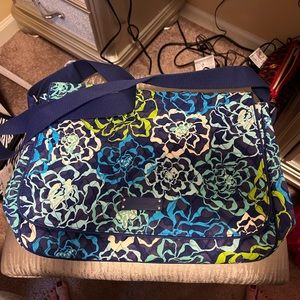 NWT Vera Bradley Laptop Messenger Bag